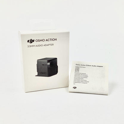 【全額返金保証】【最速発送】DJI Osmo Action 3.5mm オーディオアダプター 超美品 動作確認済