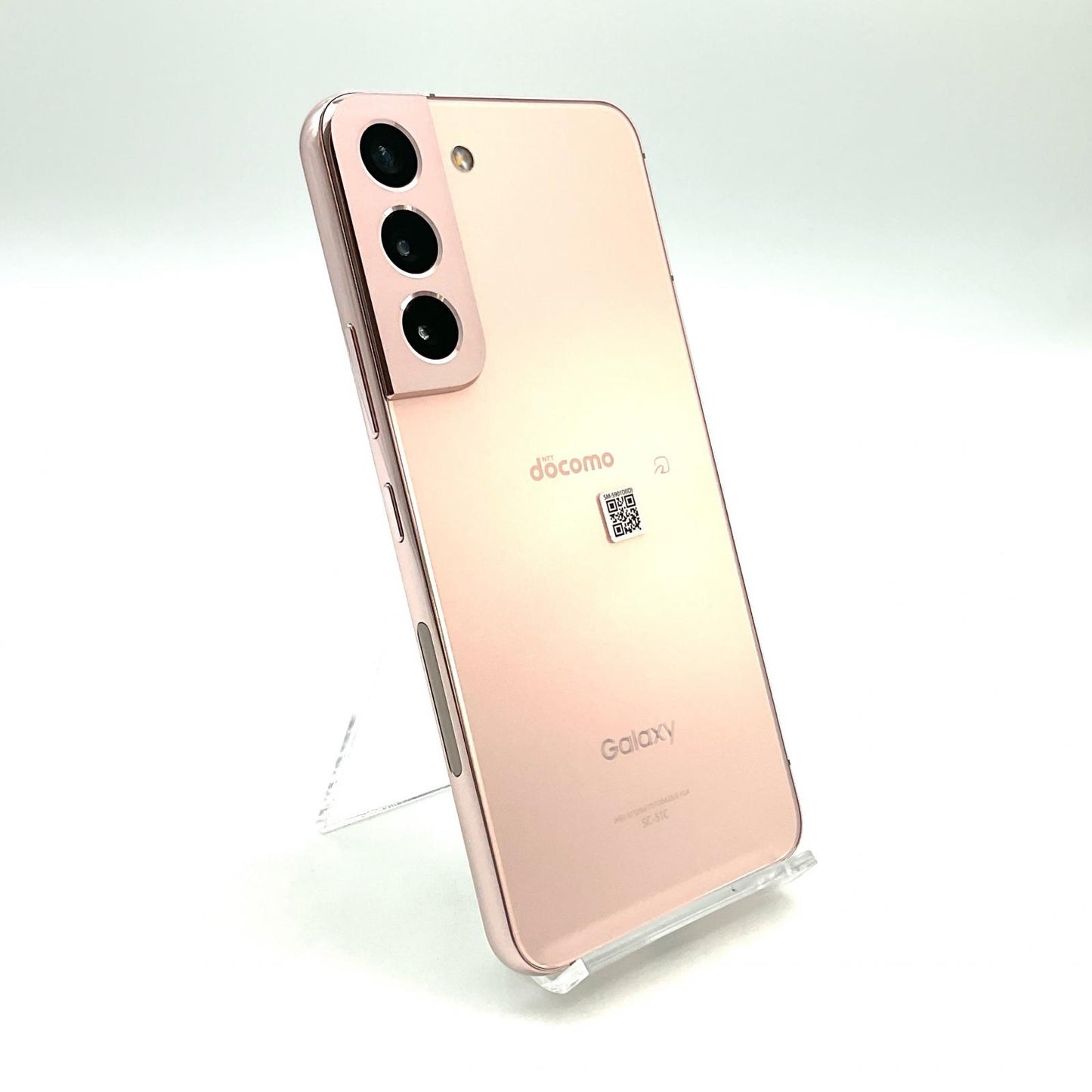 【全額返金保証】【最速発送】SAMSUNG Galaxy S22 256GB ピンクゴールド docomo SC-51C 白ロム 動作確認済