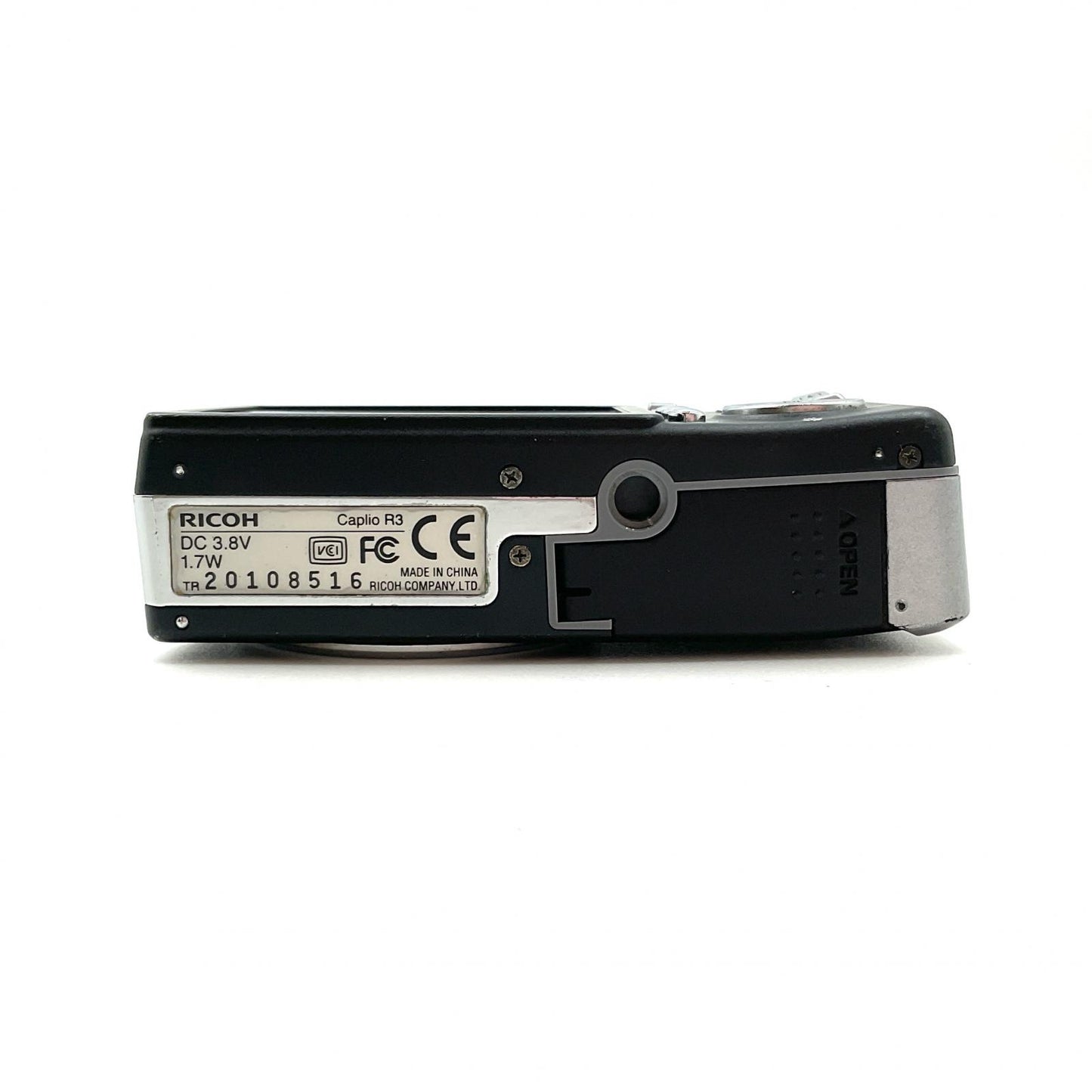 【全額返金保証】【最速発送】RICOH コンパクトデジタルカメラ Caplio R3 [ブラック] 動作確認済