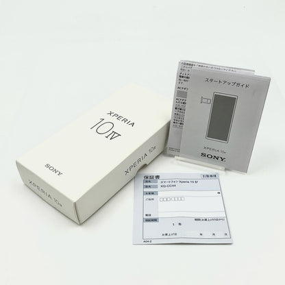 【全額返金保証】【最速発送】Sony Xperia 10 IV 128GB Black SIMフリー XQ-CC44 動作確認済