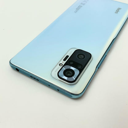 【全額返金保証】【最速発送】Xiaomi Redmi Redmi Note 10 Pro 128GB グレイシャーブルー SIMフリー M2101K6R 白ロム 動作確認済
