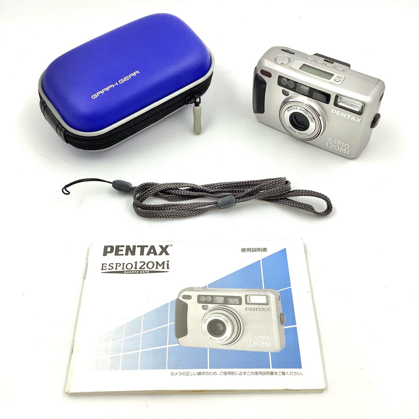 【全額返金保証】【最速発送】PENTAX ESPIO 120Mi シルバー 動作確認済