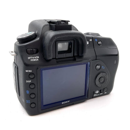 【全額返金保証】【最速発送】Sony デジタル一眼 α200 DSLR-A200 ボディ ブラック 動作確認済