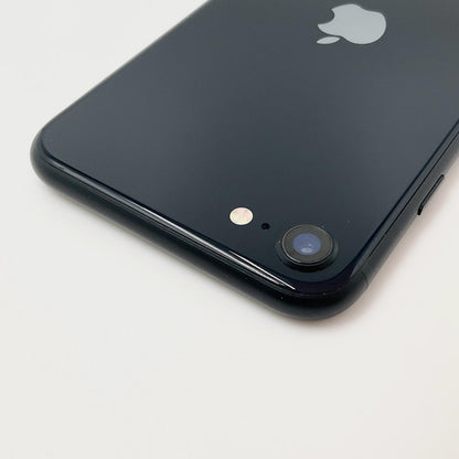 【全額返金保証】【最速発送】Apple iPhone iPhone SE（第3世代） 64GB ミッドナイト Softbank 白ロム 動作確認済 82%