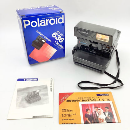 【全額返金保証】【最速発送】Polaroid closeup 636 美品 動作確認済