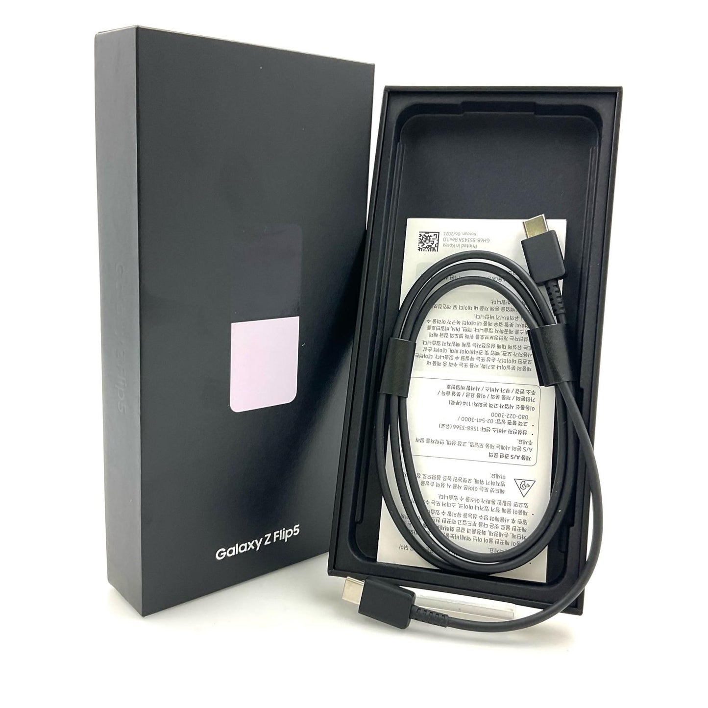 【全額返金保証】【最速発送】SAMSUNG Galaxy Z Flip5 512GB ラベンダー SIMフリー SM-F731N 動作確認済