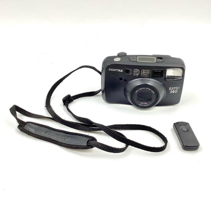 【全額返金保証】【最速発送】PENTAX ESPIO 140 ブラック 動作確認済