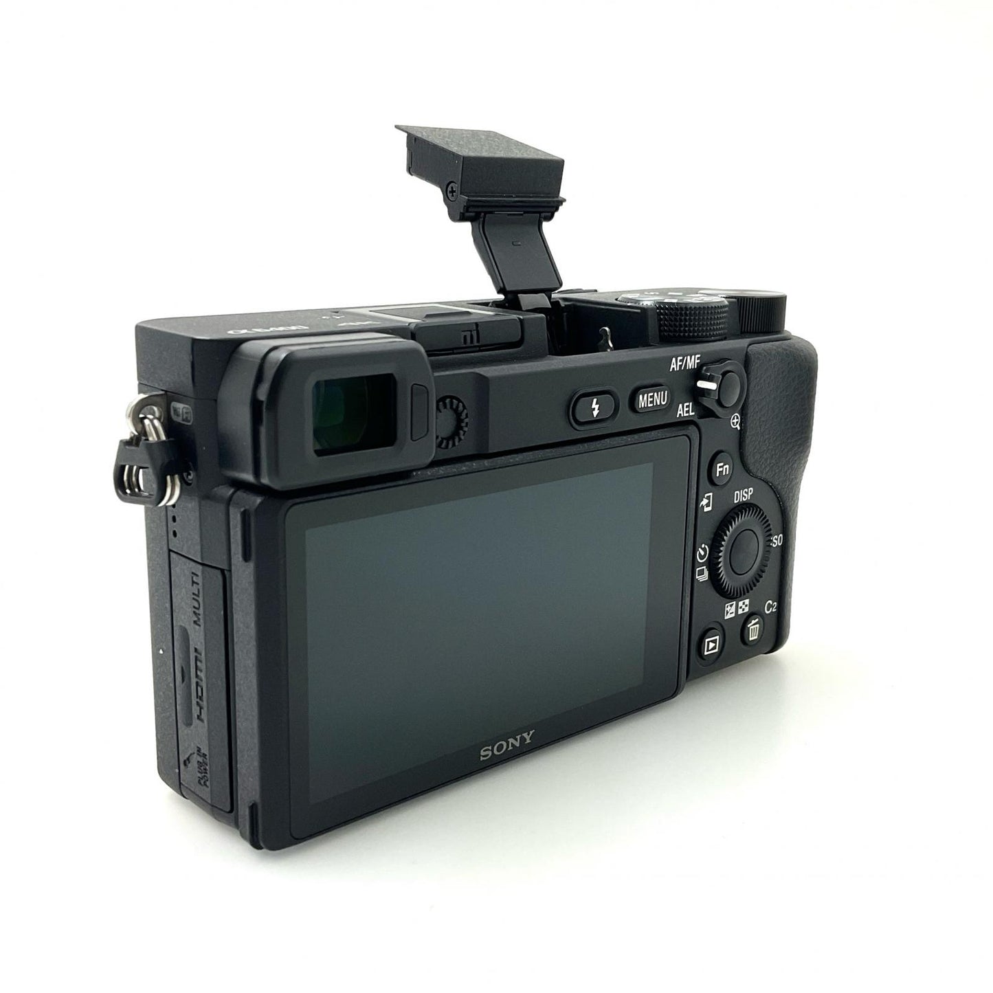 【全額返金保証】【最速発送】Sony デジタル一眼 α6400 ILCE-6400M 高倍率ズームレンズキット ブラック 美品 動作確認済