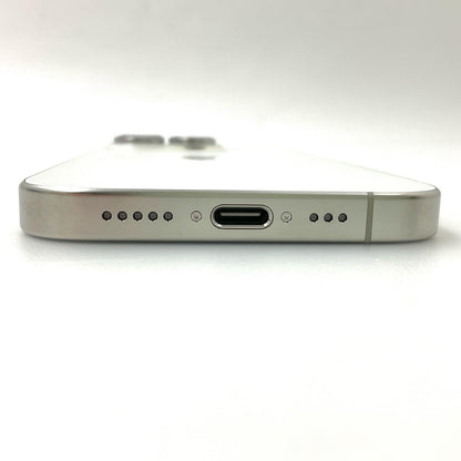 【全額返金保証】【最速発送】Apple iPhone iPhone 15 Pro 128GB ホワイトチタニウム SIMフリー 超美品 動作確認済 100%