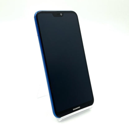 【全額返金保証】【最速発送】Huawei P lite P20 lite 64GB クラインブルー au HWV32 白ロム 超美品 動作確認済