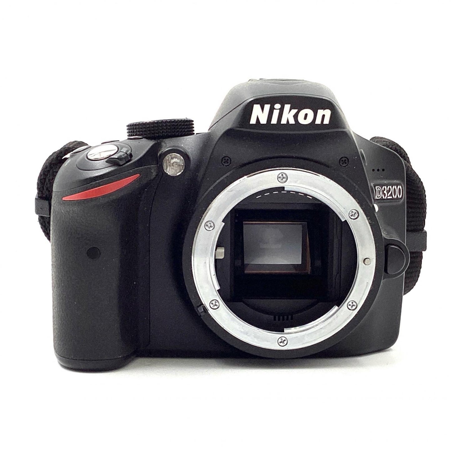 【全額返金保証】【最速発送】Nikon デジタル一眼 D3200 18-55 VR レンズキット [ブラック] ブラック 動作確認済