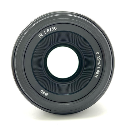 【全額返金保証】【最速発送】Sony FE 50mm F1.8 SEL50F18F 美品 動作確認済