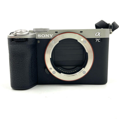 【全額返金保証】【最速発送】Sony デジタル一眼 α7C II ILCE-7CM2 ボディ シルバー 美品 動作確認済