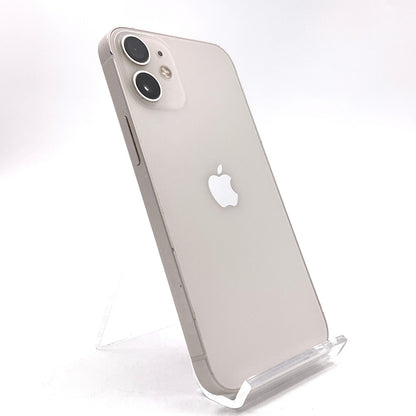【全額返金保証】【最速発送】Apple iPhone iPhone 12 mini 64GB ホワイト au 白ロム 動作確認済 82%