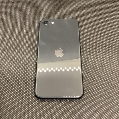 【全額返金保証】【最速発送】Apple iPhone iPhone SE（第2世代） 64GB ブラック Softbank SIMフリー 白ロム 動作確認済 86%