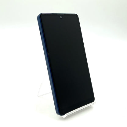 【全額返金保証】【最速発送】Sony Xperia Ace III 64GB ブルー au SOG08 白ロム 美品 動作確認済
