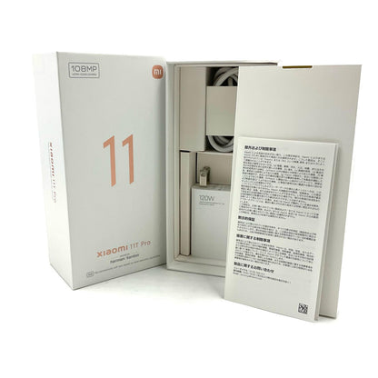 【全額返金保証】【最速発送】Xiaomi Xiaomi 11T Pro 128GB セレスティアルブルー SIMフリー 2107113SR 動作確認済