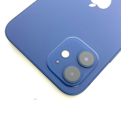 【全額返金保証】【最速発送】Apple iPhone iPhone 12 128GB ブルー au 白ロム 動作確認済 100%