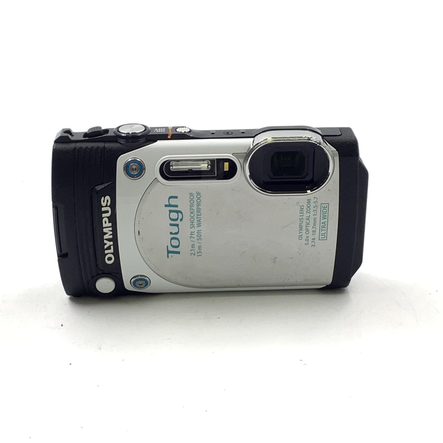 【全額返金保証】【最速発送】OLYMPUS コンパクトデジタルカメラ STYLUS TG-870 Tough [ホワイト] 動作確認済