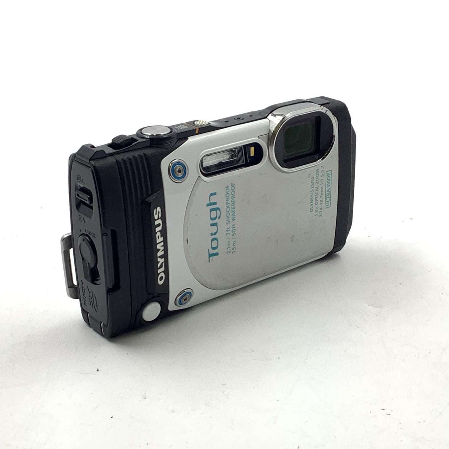 【全額返金保証】【最速発送】OLYMPUS コンパクトデジタルカメラ STYLUS TG-870 Tough [ホワイト] 動作確認済