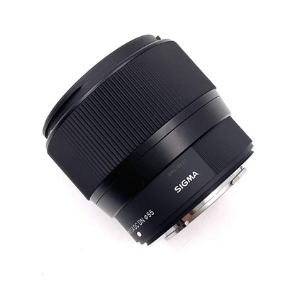 【全額返金保証】【最速発送】SIGMA 56mm F1.4 DC DN [フジフイルム用] 超美品 動作確認済