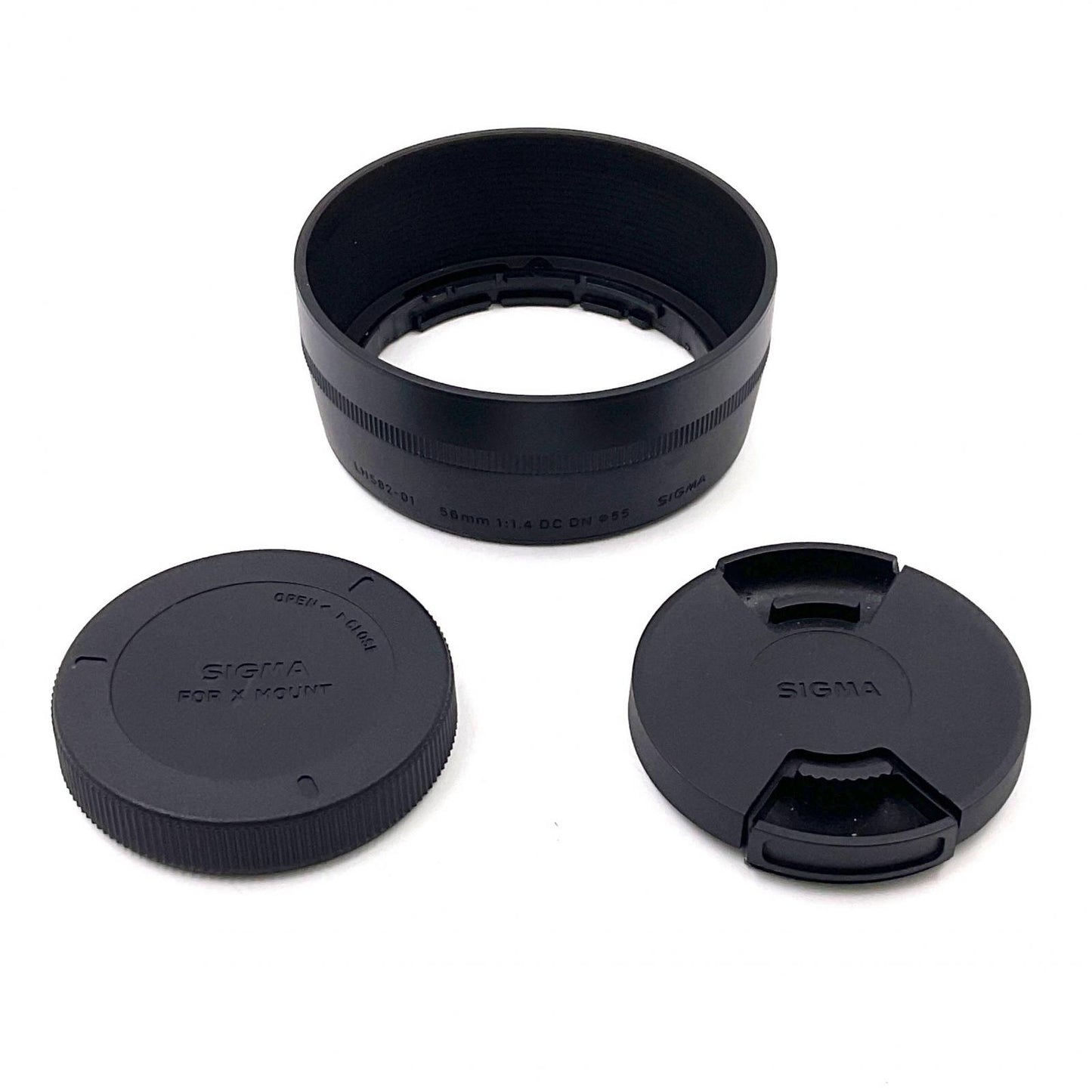【全額返金保証】【最速発送】SIGMA 56mm F1.4 DC DN [フジフイルム用] 超美品 動作確認済