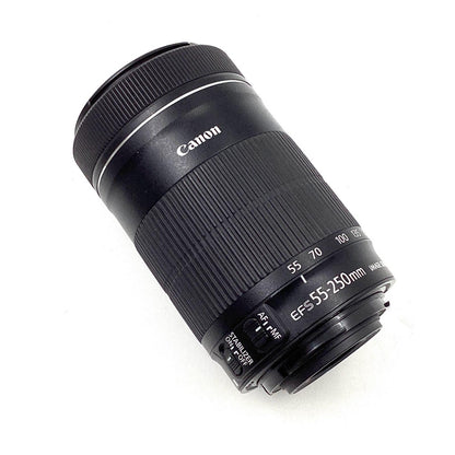 【全額返金保証】【最速発送】Canon EF-S55-250mm F4-5.6 IS STM 動作確認済