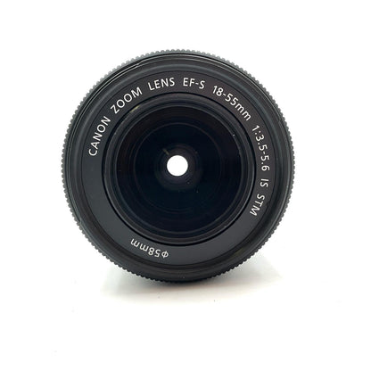 【全額返金保証】【最速発送】Canon EF-S18-55mm F3.5-5.6 IS STM 動作確認済