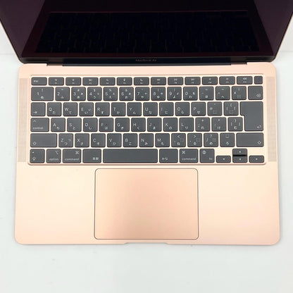 【全額返金保証】【最速発送】Apple MacBook Air 13インチ 2020 Apple M1 8GB SSD 512GB ゴールド 100% 美品 動作確認済