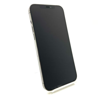 【全額返金保証】【最速発送】Apple iPhone iPhone 12 Pro Max 128GB グラファイト au 白ロム 動作確認済 89%