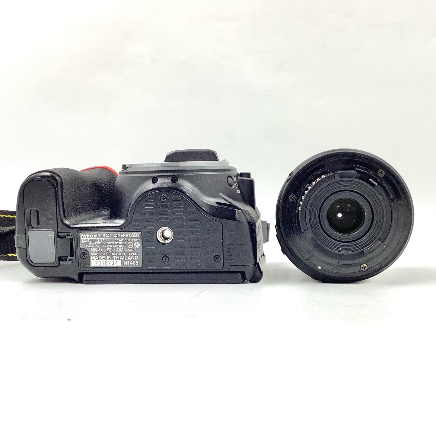 【全額返金保証】【最速発送】Nikon デジタル一眼 D5500 18-55 VR II レンズキット [ブラック] 動作確認済