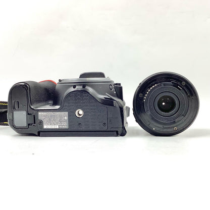 【全額返金保証】【最速発送】Nikon デジタル一眼 D5500 18-55 VR II レンズキット [ブラック] 動作確認済