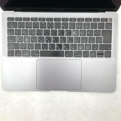 【全額返金保証】【最速発送】Apple MacBook Air 13インチ 2018 1.6 GHz デュアルコア Intel Core i5 8GB SSD 128GB スペースグレイ 76% 動作確認済