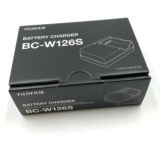【全額返金保証】【最速発送】FUJIFILM バッテリーチャージャー BC-W126S 新品未開封 即納OK