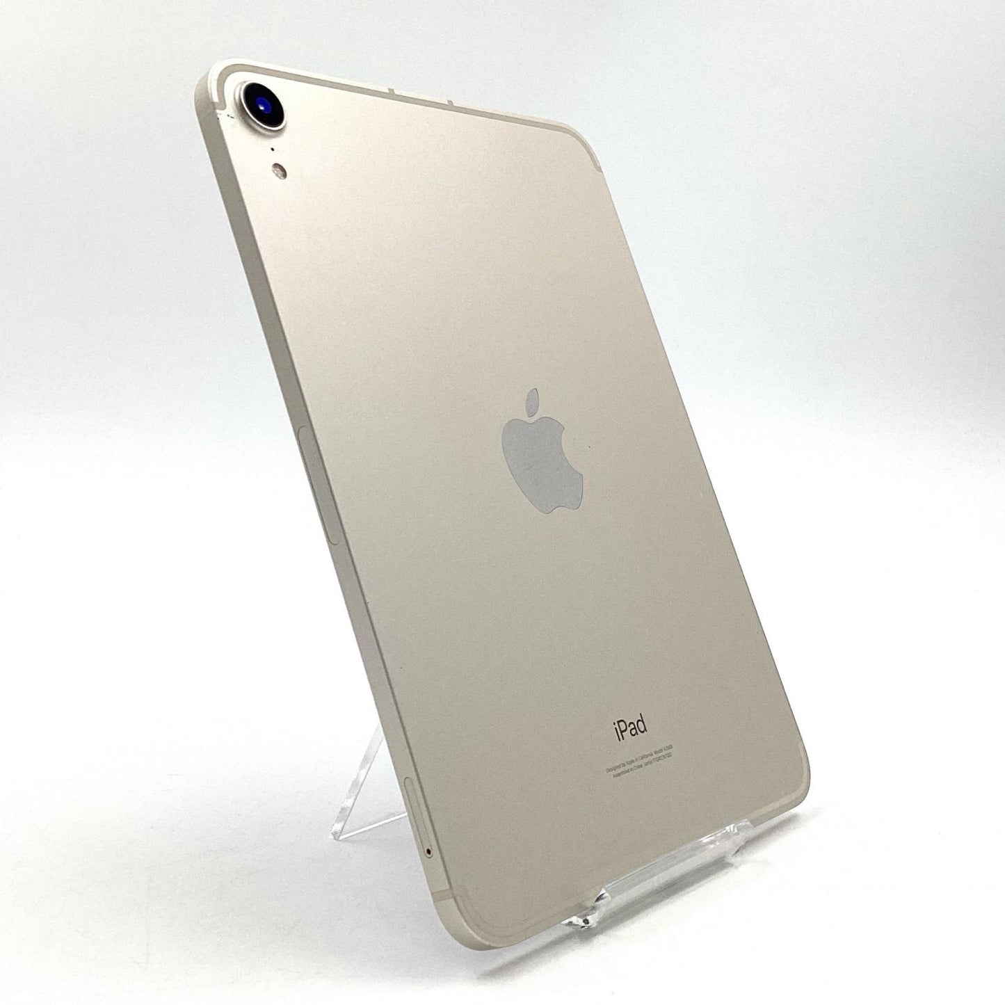 【全額返金保証】【最速発送】Apple iPad mini 8.3インチ 第6世代 64GB スターライト WiFi+Cellular au SIMフリー 動作確認済