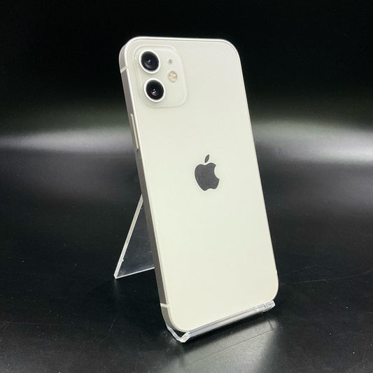 【全額返金保証】【最速発送】Apple iPhone iPhone 12 64GB ホワイト Softbank 白ロム 美品 動作確認済 85%