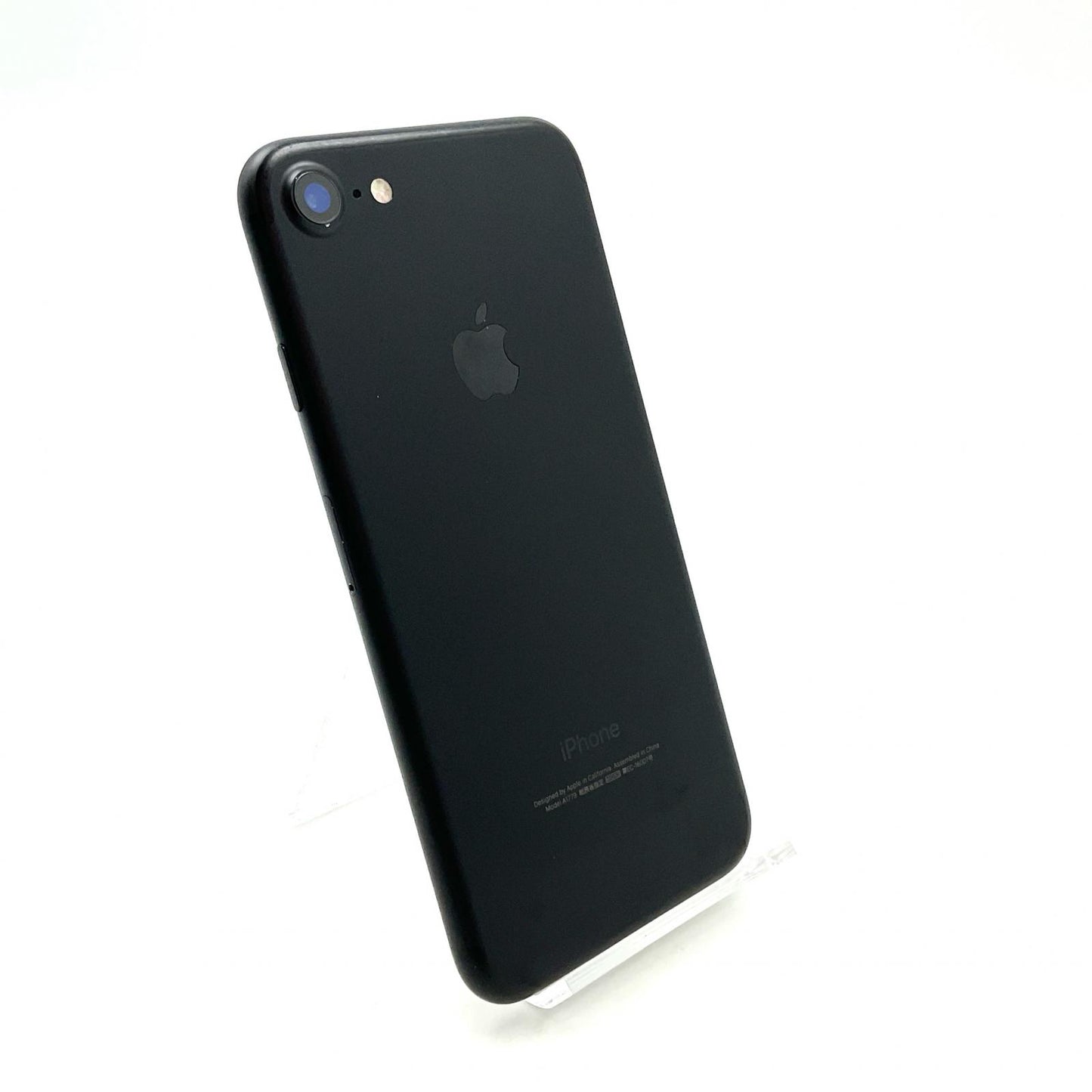 【全額返金保証】【最速発送】Apple iPhone iPhone 7 32GB ブラック au 白ロム 動作確認済 87%