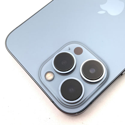 【全額返金保証】【最速発送】Apple iPhone iPhone 13 Pro Max 256GB シエラブルー SIMフリー 動作確認済 80%