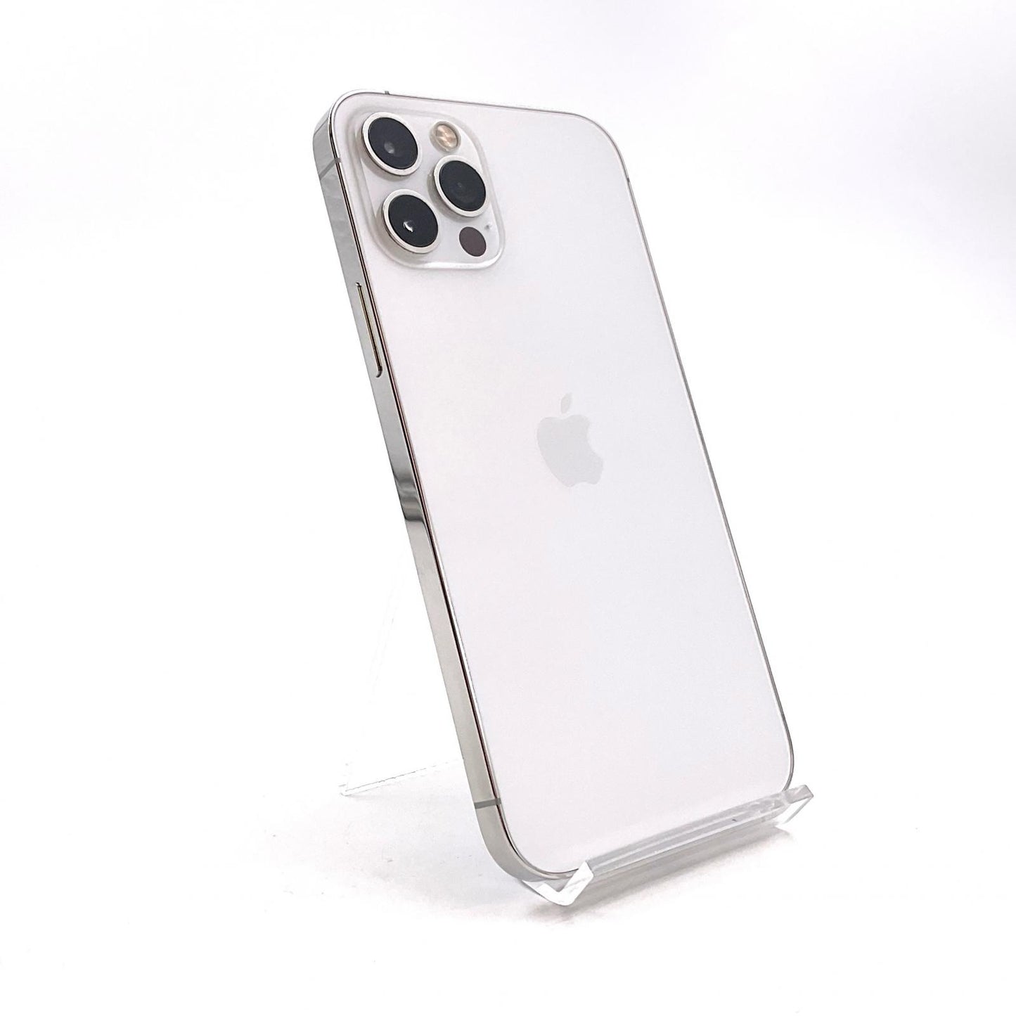 【全額返金保証】【最速発送】Apple iPhone iPhone 12 Pro 256GB シルバー au 白ロム 動作確認済 86%