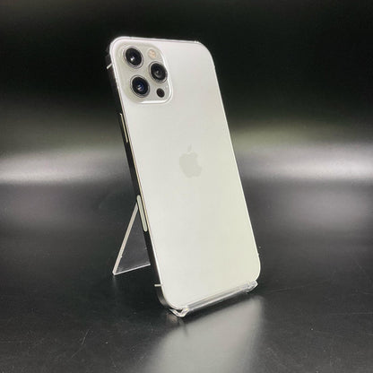 【全額返金保証】【最速発送】Apple iPhone iPhone 12 Pro Max 256GB シルバー SIMフリー 動作確認済 79%