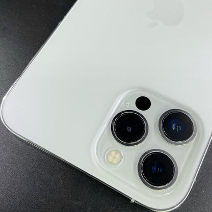 【全額返金保証】【最速発送】Apple iPhone iPhone 12 Pro Max 256GB シルバー SIMフリー 動作確認済 79%