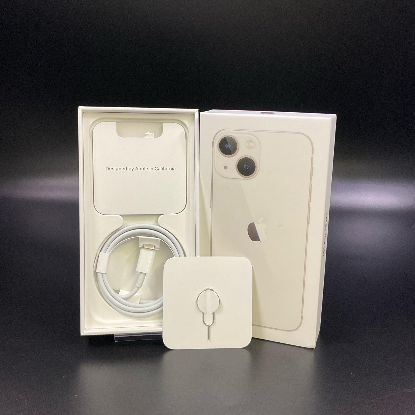 【全額返金保証】【最速発送】Apple iPhone iPhone 13 mini 128GB スターライト Softbank 動作確認済 85%