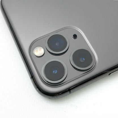 【全額返金保証】【最速発送】Apple iPhone iPhone 11 Pro 256GB スペースグレイ Softbank 白ロム 動作確認済 81%