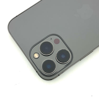 【全額返金保証】【最速発送】Apple iPhone iPhone 13 Pro Max 128GB グラファイト au 動作確認済 79%