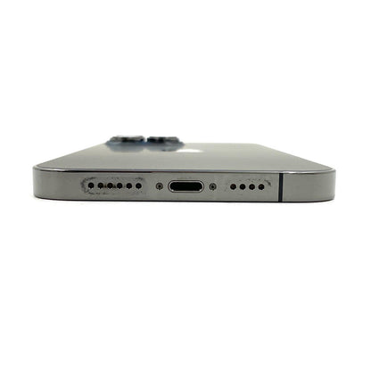 【全額返金保証】【最速発送】Apple iPhone iPhone 13 Pro Max 128GB グラファイト au 動作確認済 79%