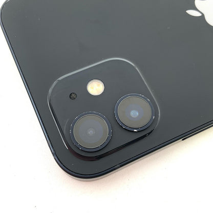 【全額返金保証】【最速発送】Apple iPhone iPhone 12 128GB ブラック Softbank 動作確認済 76%