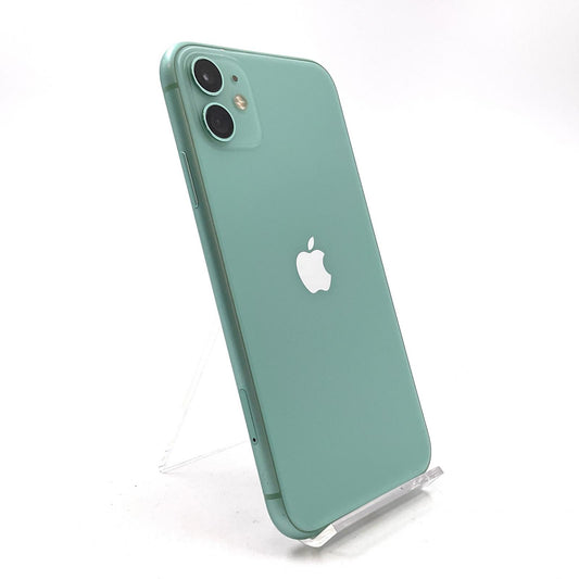 【全額返金保証】【最速発送】Apple iPhone iPhone 11 64GB グリーン au 白ロム 動作確認済 90%