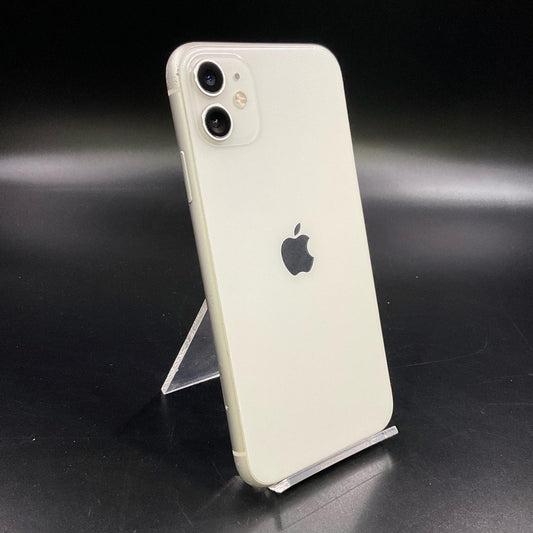 【全額返金保証】【最速発送】Apple iPhone iPhone 11 128GB ホワイト Softbank 白ロム 動作確認済 77%