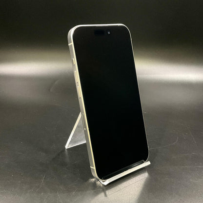 【全額返金保証】【最速発送】Apple iPhone iPhone 15 Pro 128GB ホワイトチタニウム SIMフリー 動作確認済 94%