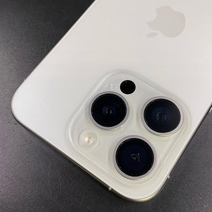 【全額返金保証】【最速発送】Apple iPhone iPhone 15 Pro 128GB ホワイトチタニウム SIMフリー 動作確認済 94%